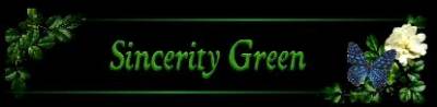 logo Sincerity Green